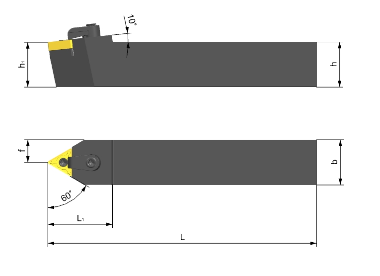Державка MTENN2525M16