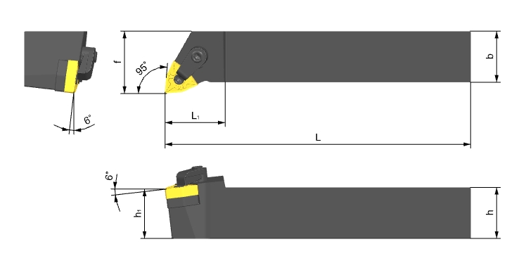 Державка MWLNR2525M06