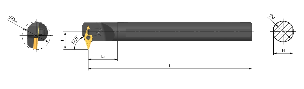 Державка S25S-MVWNR16