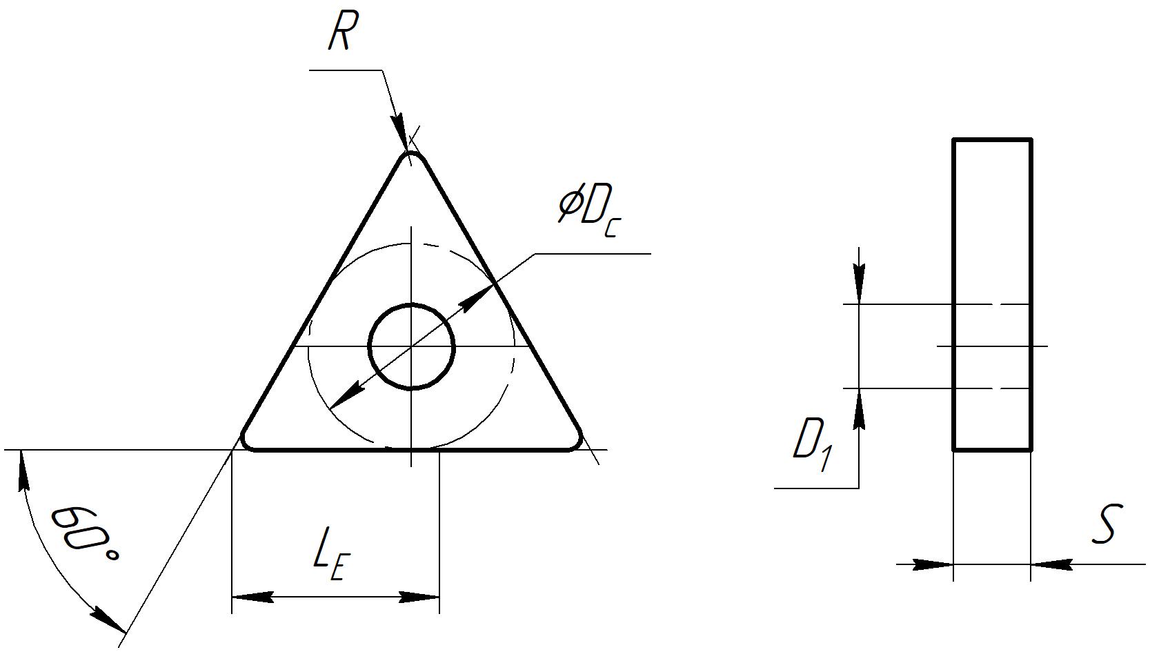 Пластина TNMG160408-QRH QE4337