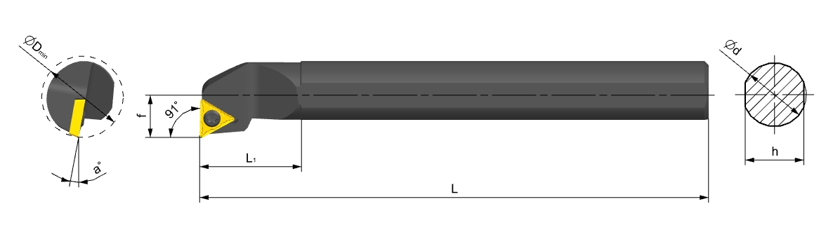 Державка S32T-STFCR16